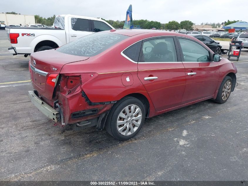 2016 NISSAN SENTRA S/SV/SR/SL - 3N1AB7AP1GL641581