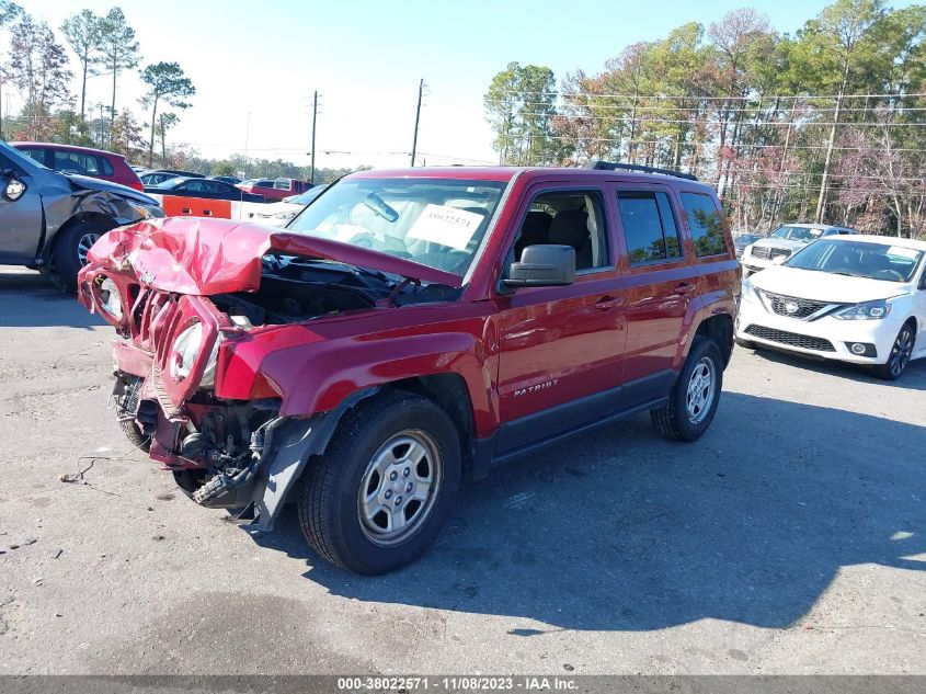 2015 JEEP PATRIOT SPORT - 1C4NJPBB6FD273911
