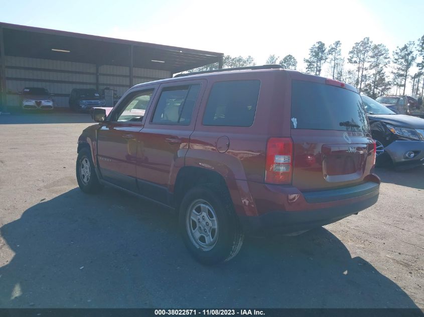 2015 JEEP PATRIOT SPORT - 1C4NJPBB6FD273911