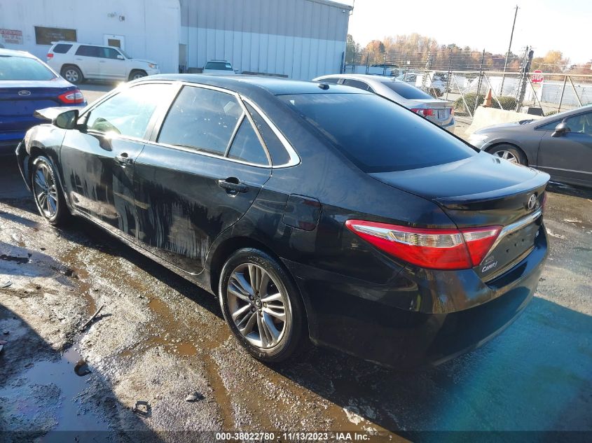 2017 TOYOTA CAMRY SE - 4T1BF1FK0HU425059