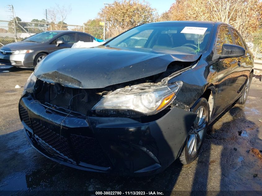 2017 TOYOTA CAMRY SE - 4T1BF1FK0HU425059