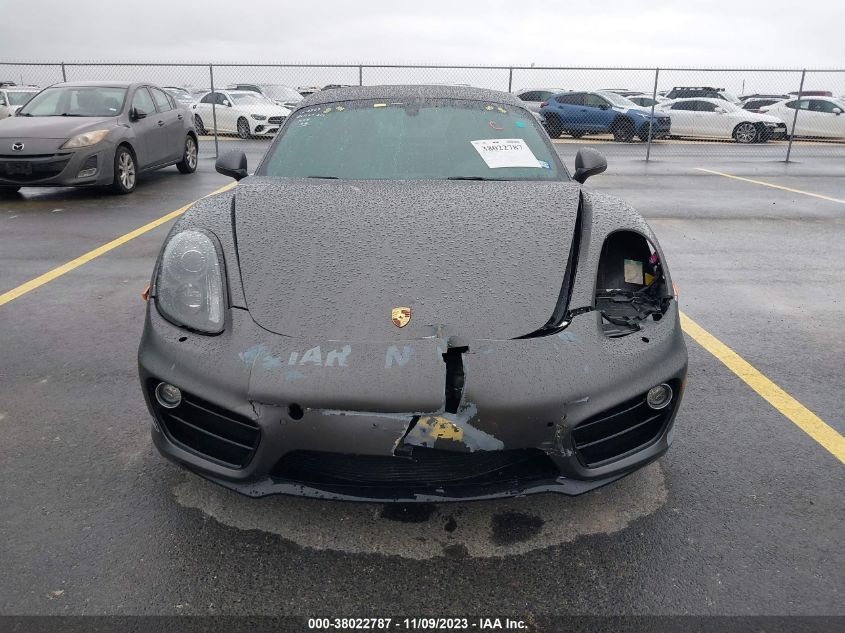 2016 PORSCHE CAYMAN GTS/S WP0AB2A88GK185427