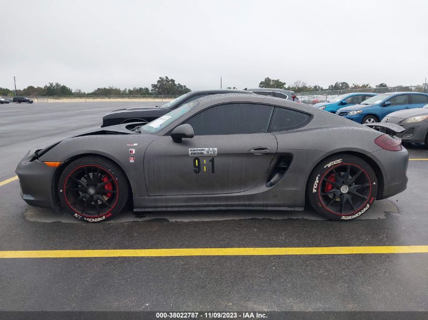 2016 PORSCHE CAYMAN GTS/S WP0AB2A88GK185427