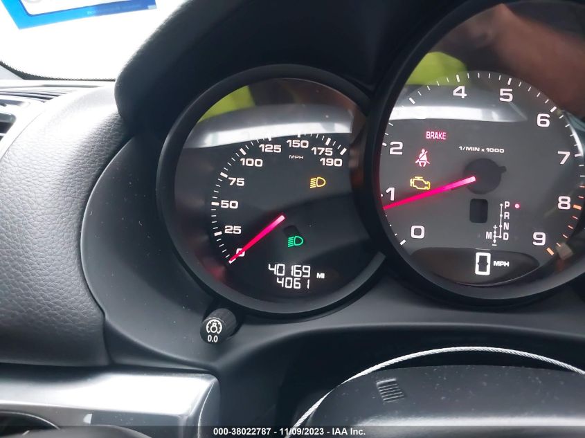 2016 PORSCHE CAYMAN GTS/S WP0AB2A88GK185427