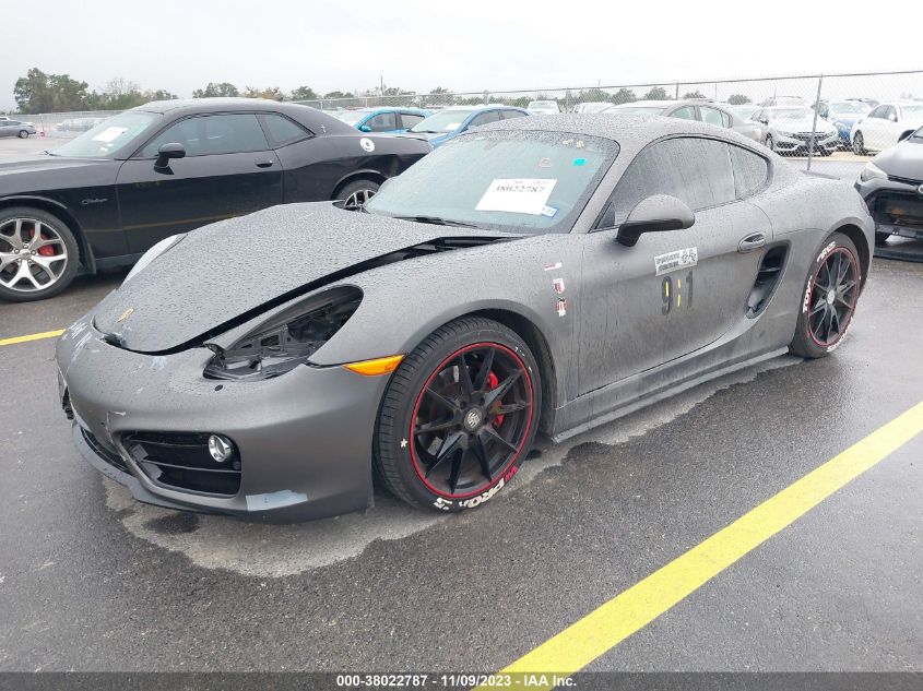 2016 PORSCHE CAYMAN GTS/S WP0AB2A88GK185427