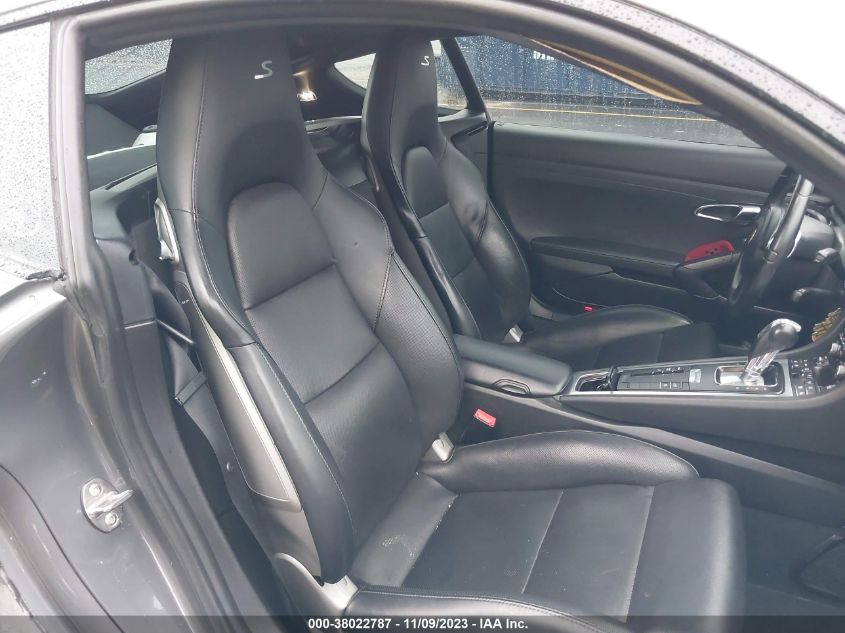 2016 PORSCHE CAYMAN GTS/S WP0AB2A88GK185427