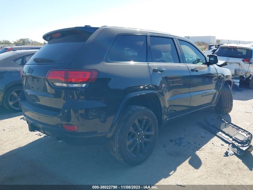 VIN 1C4RJEAG7HC854328 2017 JEEP GRAND CHEROKEE LAREDO