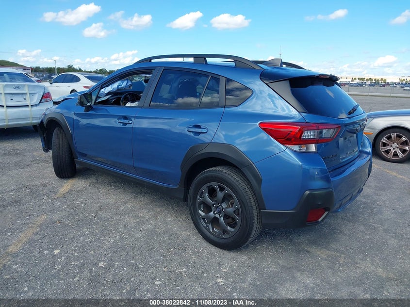 VIN JF2GTHSC8NH226292 2022 SUBARU CROSSTREK SPORT