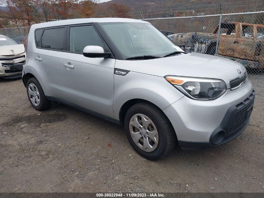 2015 KIA SOUL BASE - KNDJN2A22F7814281