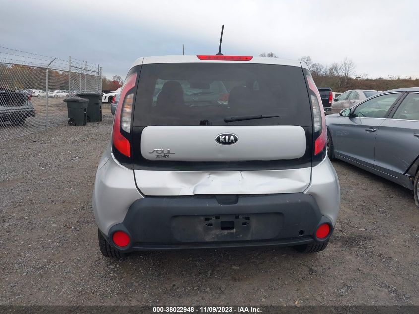 2015 KIA SOUL BASE - KNDJN2A22F7814281