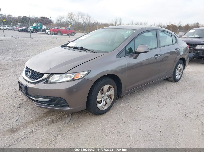 2013 HONDA CIVIC LX - 2HGFB2F53DH603238