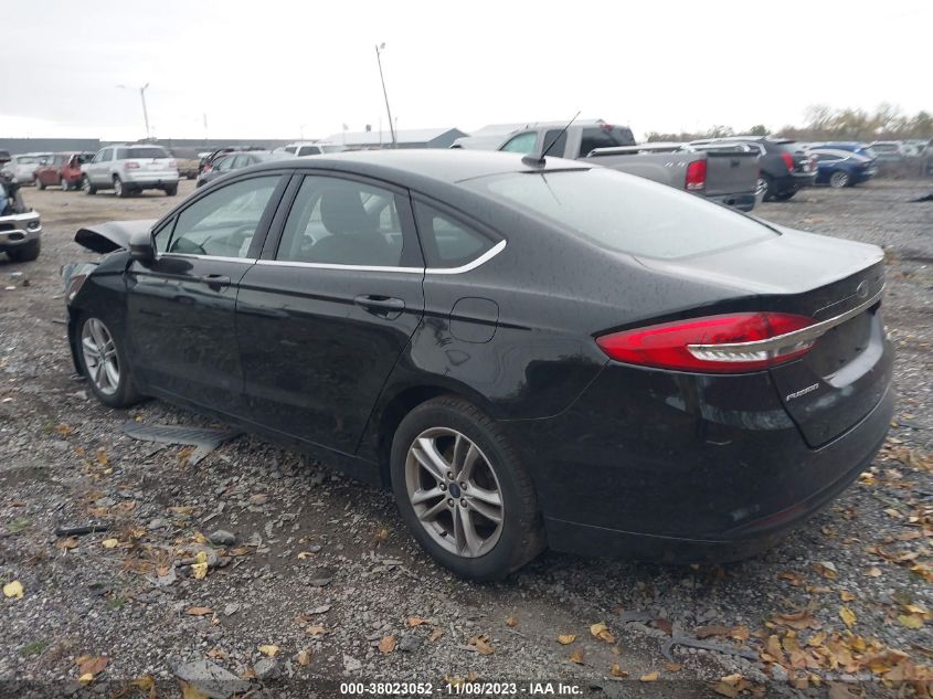 2018 FORD FUSION SE - 3FA6P0HD5JR259717