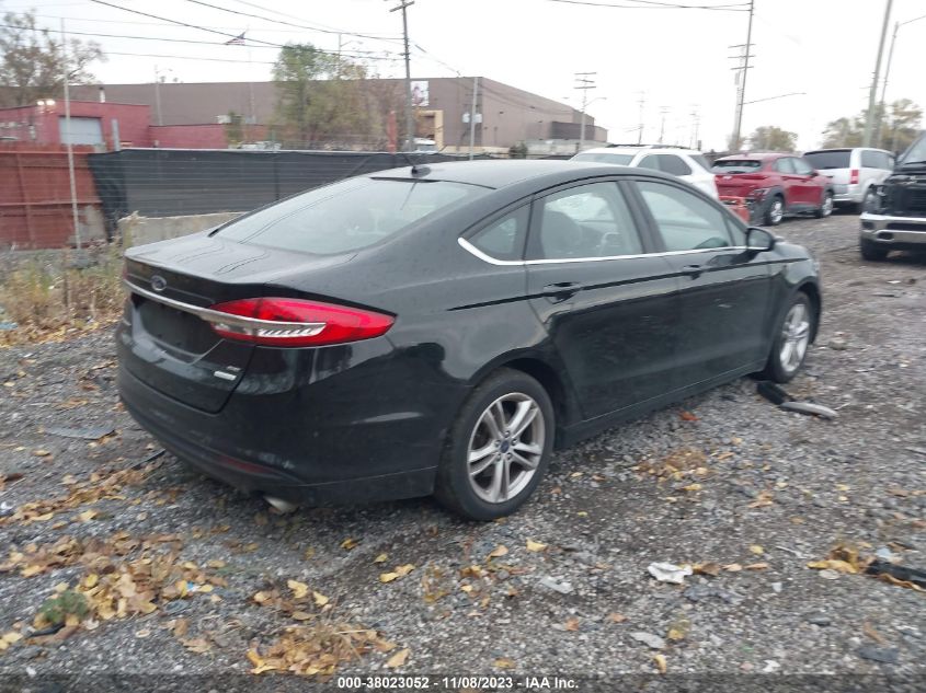 2018 FORD FUSION SE - 3FA6P0HD5JR259717