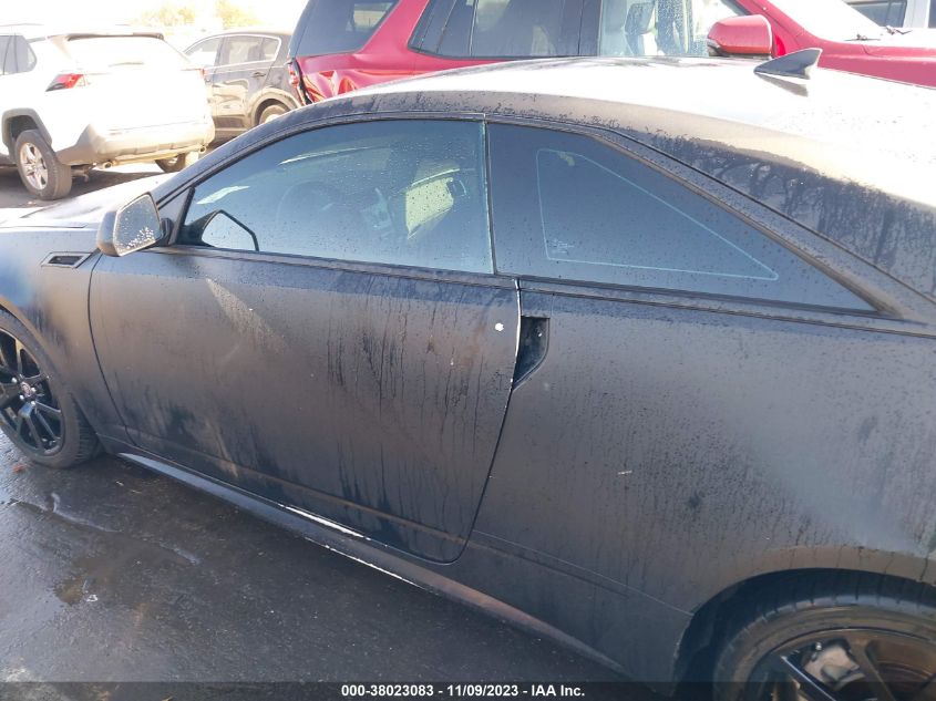 2014 CADILLAC CTS COUPE 1G6DA1E30E0117062