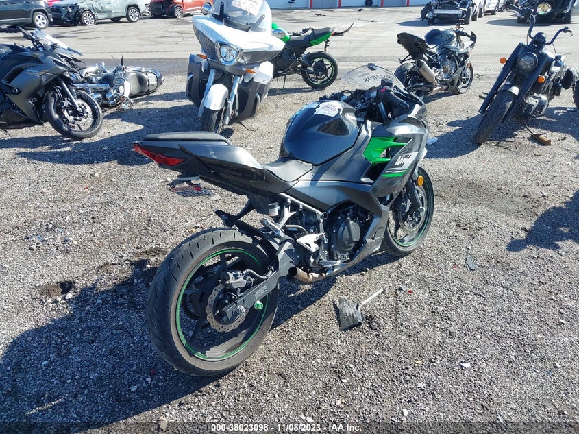 VIN JKAEXKH18PDAM6704 2023 KAWASAKI EX400