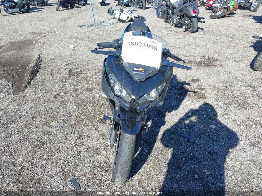 VIN JKAEXKH18PDAM6704 2023 KAWASAKI EX400