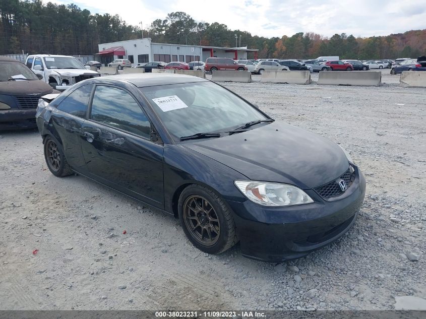 1HGEM22655L030366 | 2005 HONDA CIVIC