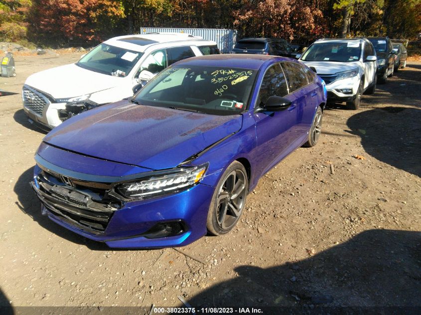 1HGCV1F32NA102537 | 2022 HONDA ACCORD