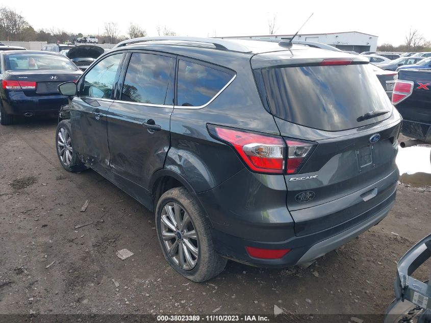 2017 FORD ESCAPE TITANIUM - 1FMCU9J94HUC98975