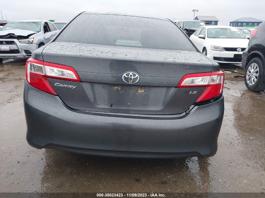 2013 TOYOTA CAMRY L/SE/LE/XLE - 4T4BF1FK9DR298229