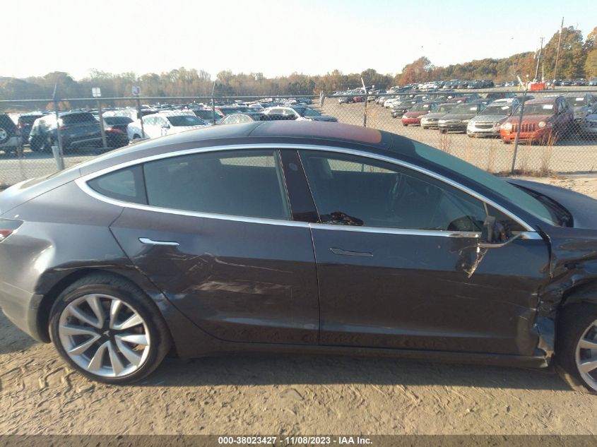 2018 TESLA MODEL 3 RANGE BATTERY - 5YJ3E1EA2JF052903