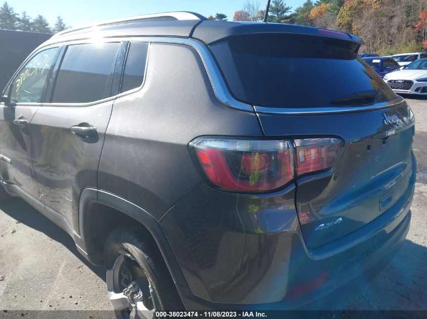 VIN 3C4NJDBB2JT107709 2018 JEEP COMPASS LATITUDE