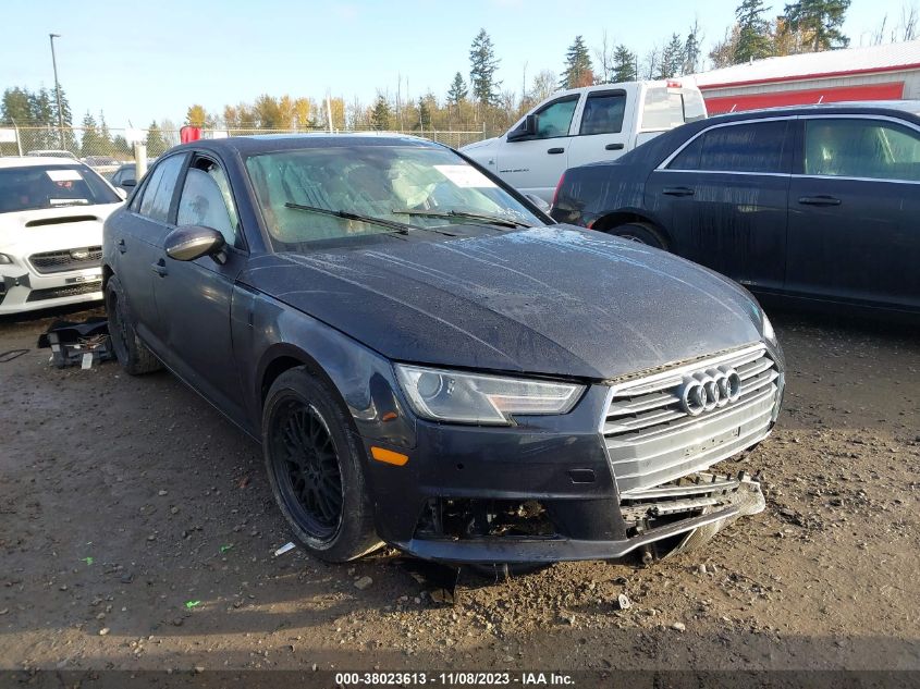 2017 AUDI A4 2.0T PREMIUM - WAUGNAF48HN016507