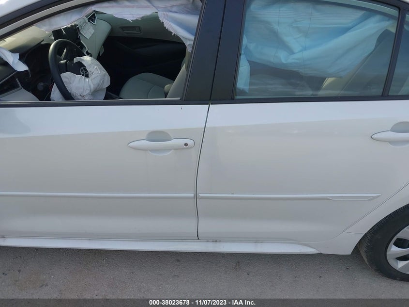 VIN 5YFEPMAE5NP366603 2022 TOYOTA COROLLA LE