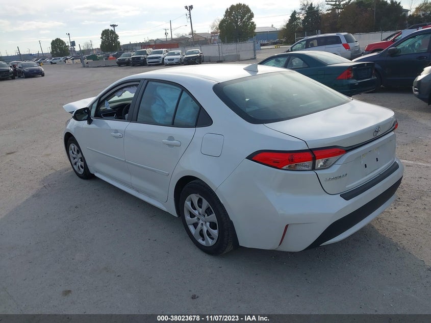 VIN 5YFEPMAE5NP366603 2022 TOYOTA COROLLA LE