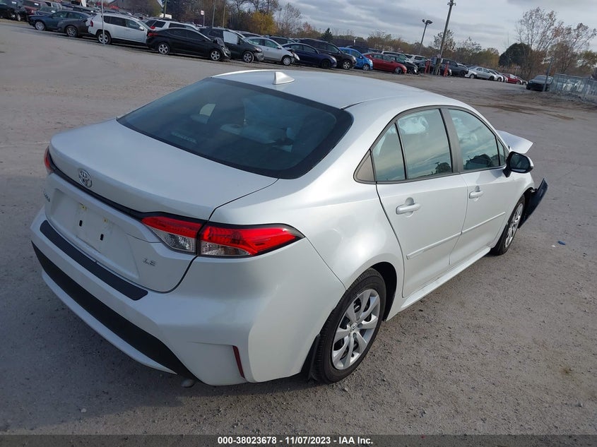 VIN 5YFEPMAE5NP366603 2022 TOYOTA COROLLA LE