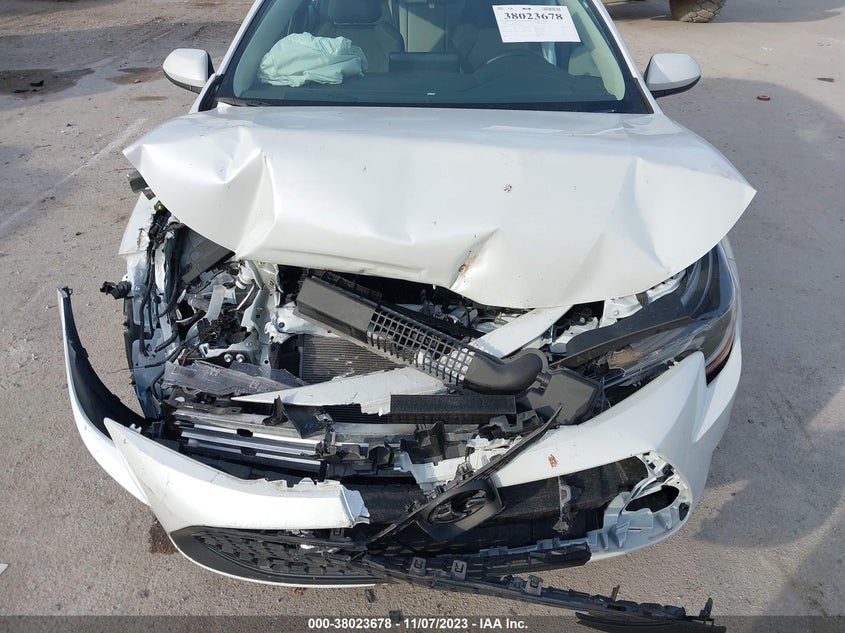 VIN 5YFEPMAE5NP366603 2022 TOYOTA COROLLA LE