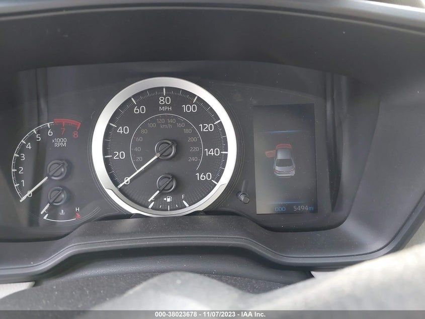 VIN 5YFEPMAE5NP366603 2022 TOYOTA COROLLA LE