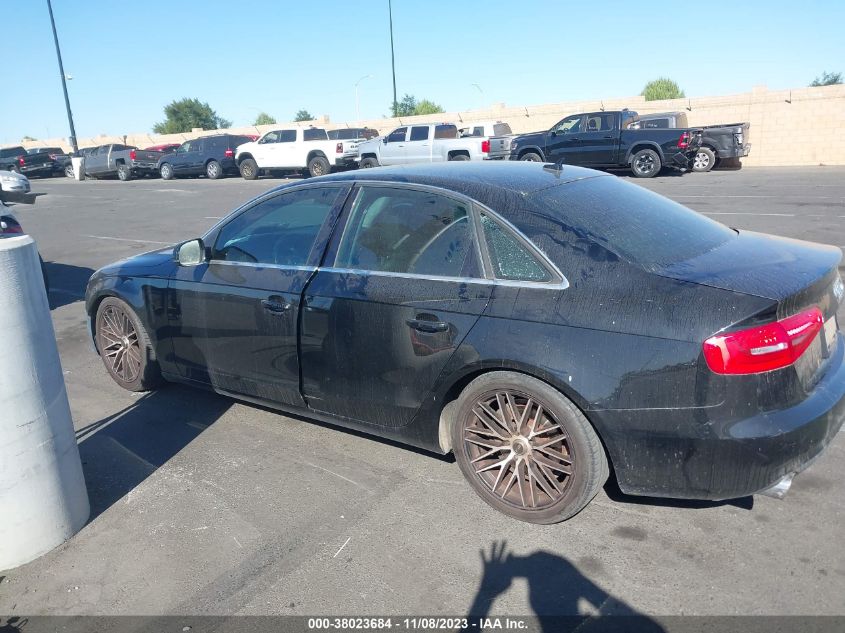 2013 AUDI A4 PREMIUM PLUS - WAUFFAFL2DN003794