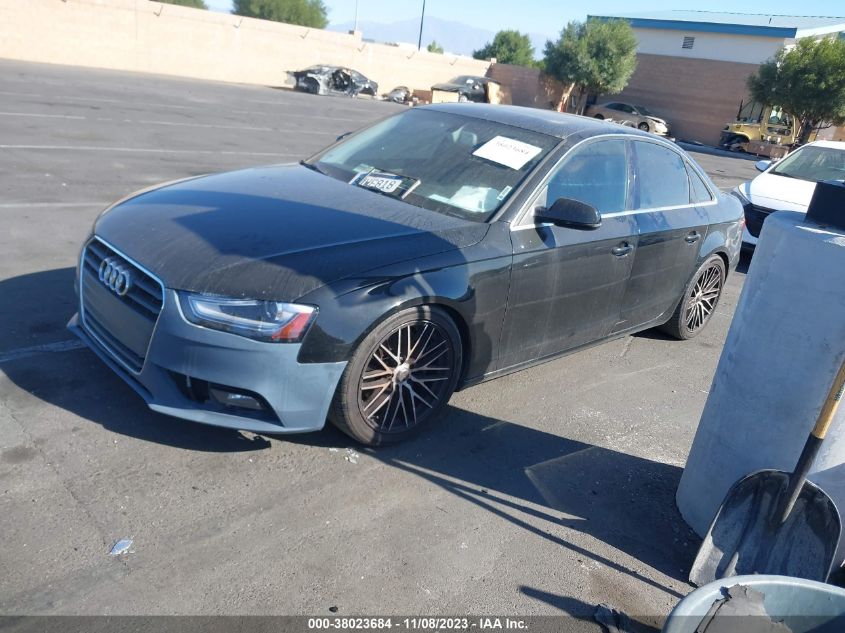 2013 AUDI A4 PREMIUM PLUS - WAUFFAFL2DN003794