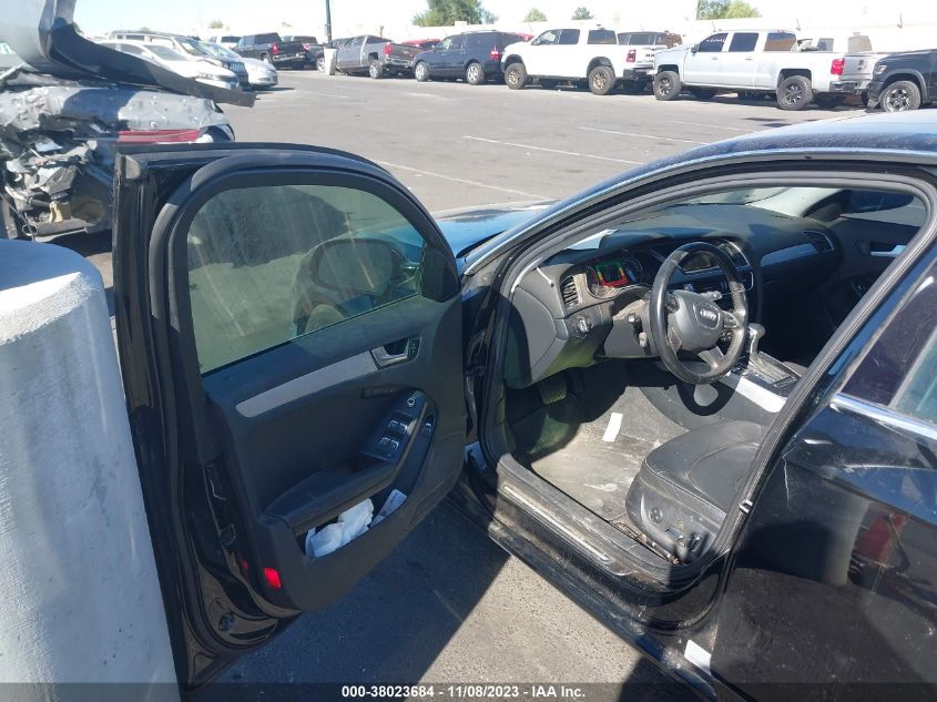 2013 AUDI A4 PREMIUM PLUS - WAUFFAFL2DN003794