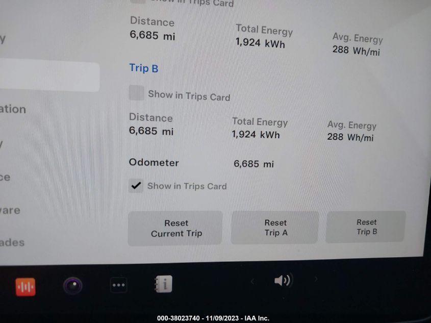 2023 TESLA MODEL Y - 7SAYGDEE4PA048106