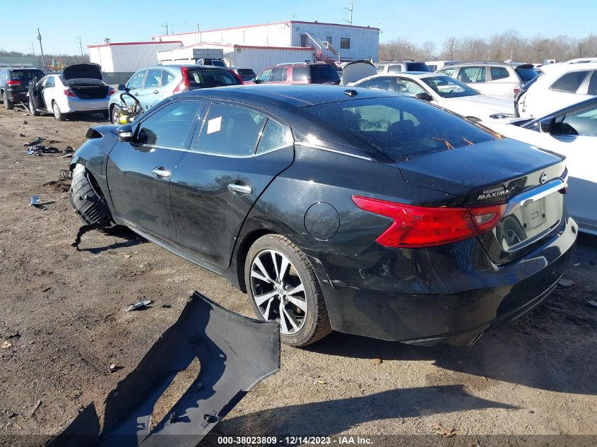 2018 NISSAN MAXIMA SL - 1N4AA6AP5JC381088