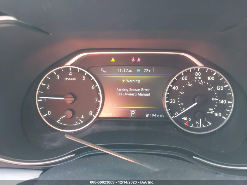 2018 NISSAN MAXIMA SL - 1N4AA6AP5JC381088