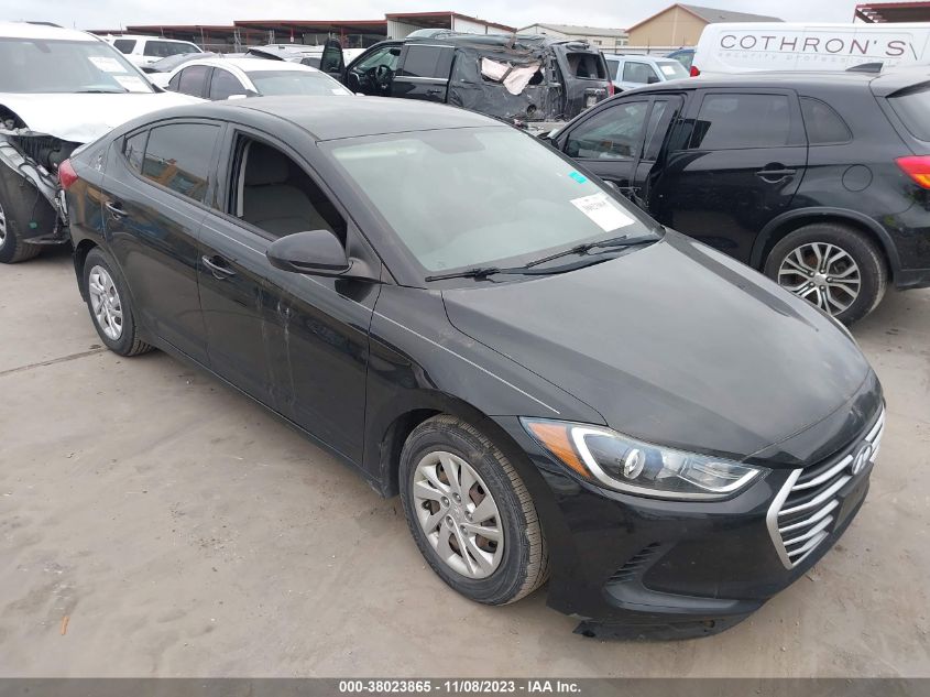 2017 HYUNDAI ELANTRA SE - 5NPD74LFXHH155612