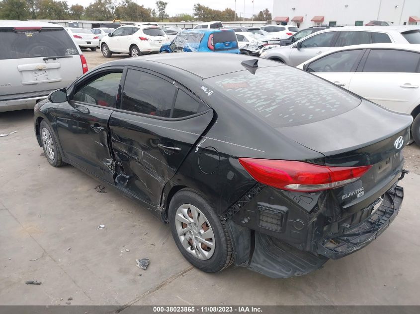 2017 HYUNDAI ELANTRA SE - 5NPD74LFXHH155612