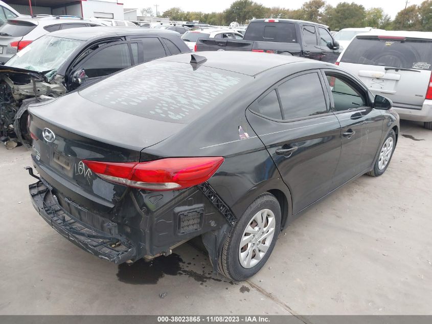 2017 HYUNDAI ELANTRA SE - 5NPD74LFXHH155612