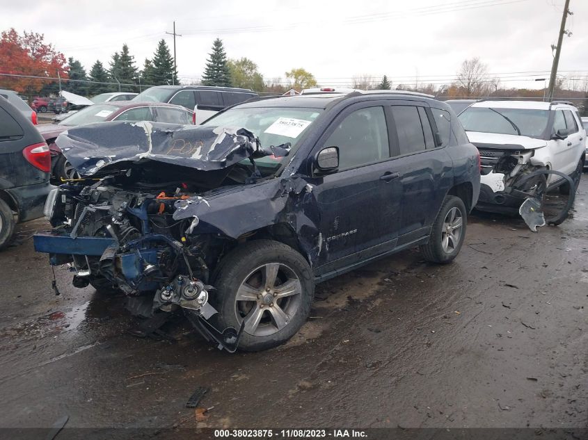 2016 JEEP COMPASS LATITUDE - 1C4NJDEB0GD772375
