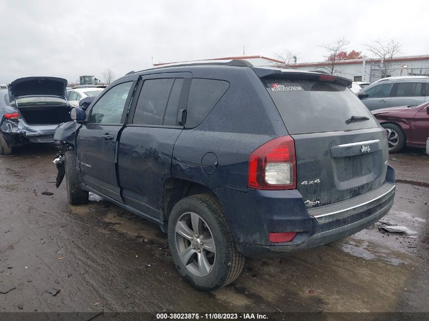 2016 JEEP COMPASS LATITUDE - 1C4NJDEB0GD772375