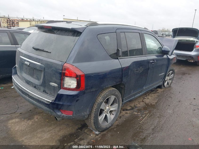 2016 JEEP COMPASS LATITUDE - 1C4NJDEB0GD772375
