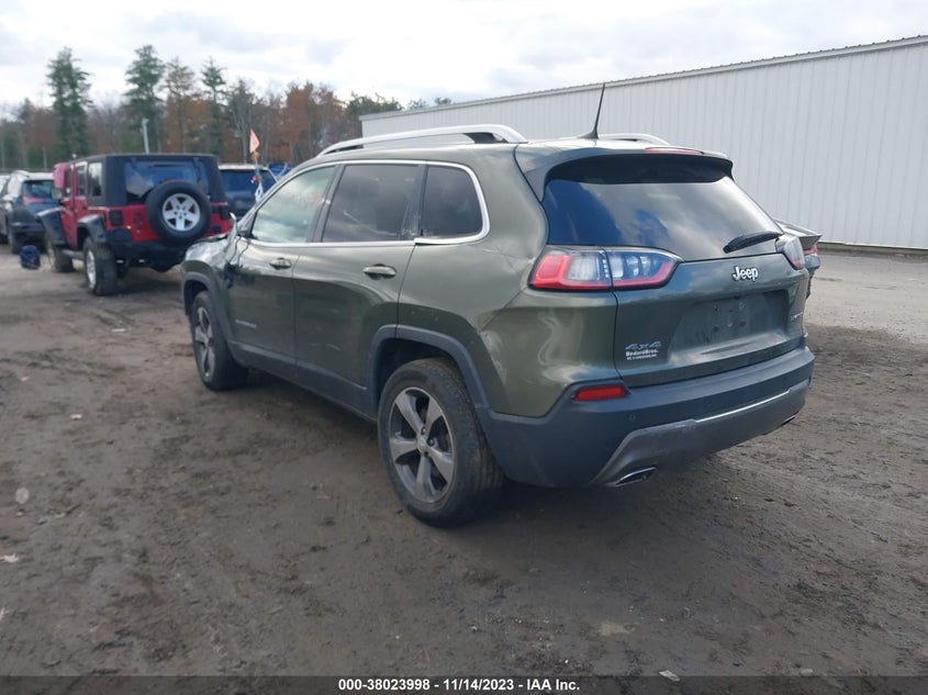 VIN 1C4PJMDN3KD152097 2019 JEEP CHEROKEE LIMITED 4X4