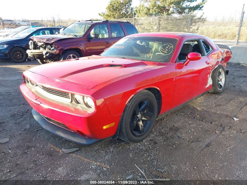 2013 DODGE CHALLENGER SXT - 2C3CDYAG7DH520830