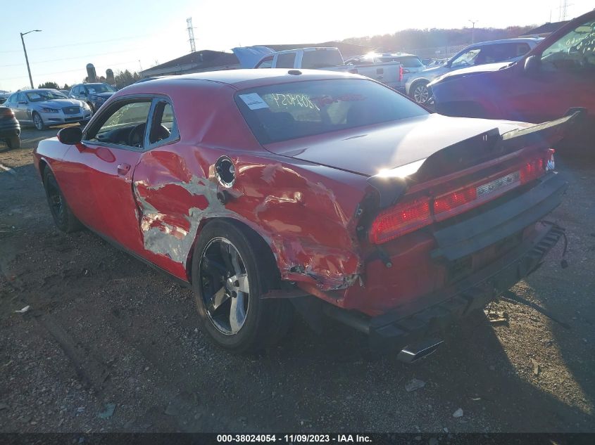 2013 DODGE CHALLENGER SXT - 2C3CDYAG7DH520830