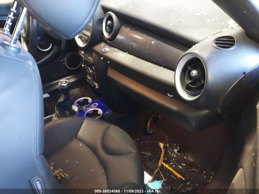 2013 MINI COUPE COOPER S WMWSX3C56DT408825