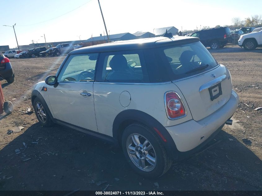 2013 MINI HARDTOP COOPER WMWSU3C51DT548368