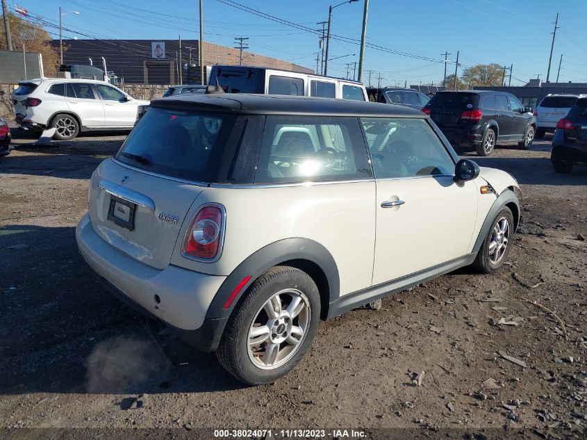 2013 MINI HARDTOP COOPER WMWSU3C51DT548368